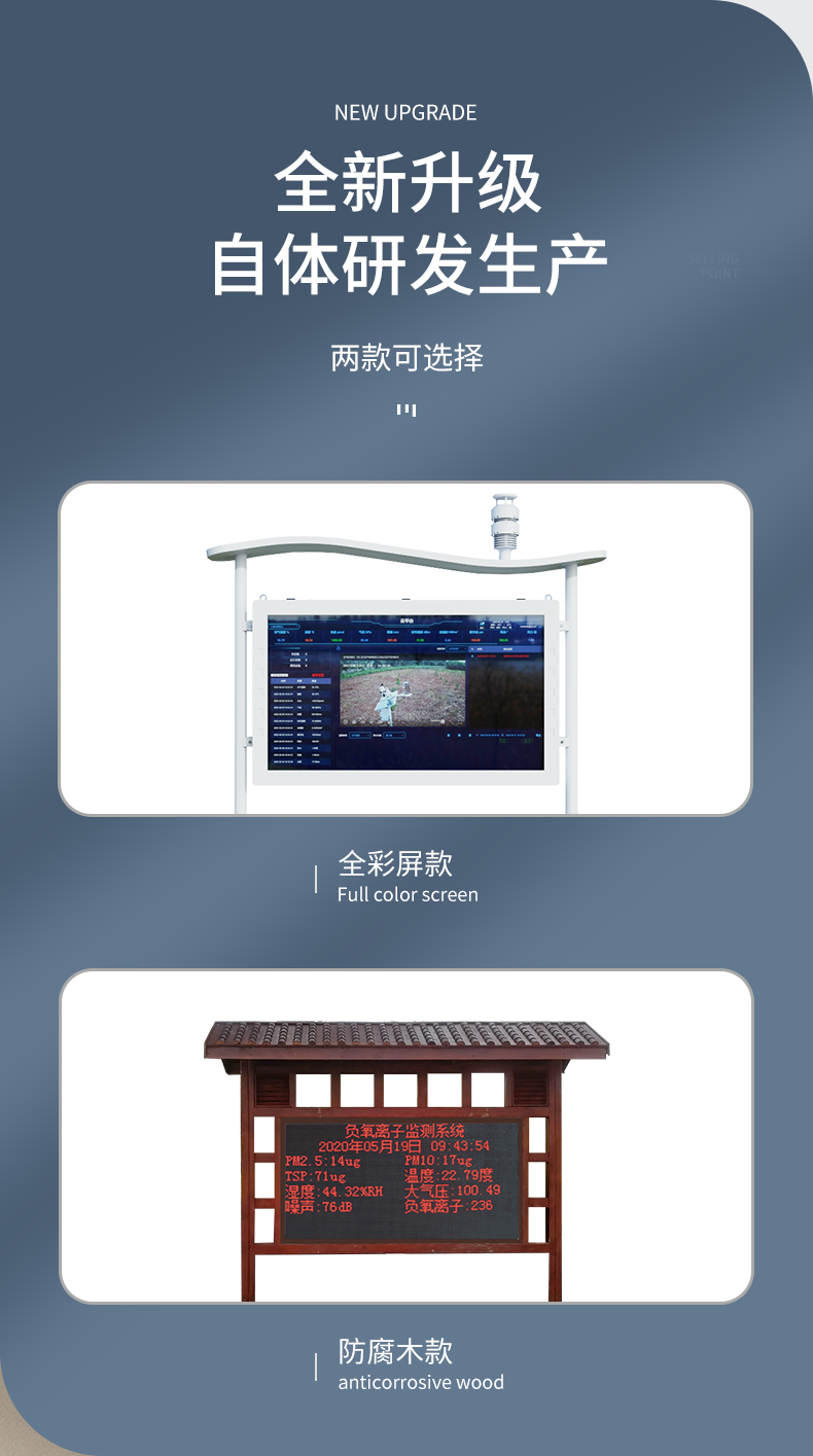 负氧离子监测站