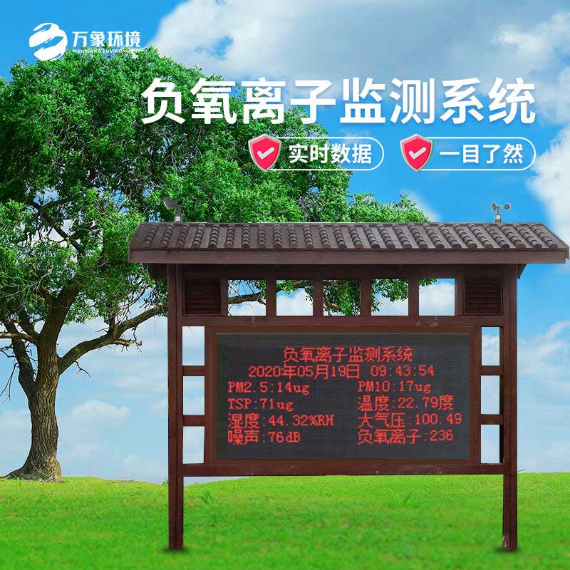 负氧离子监测系统——一款不眠不休的监测系统