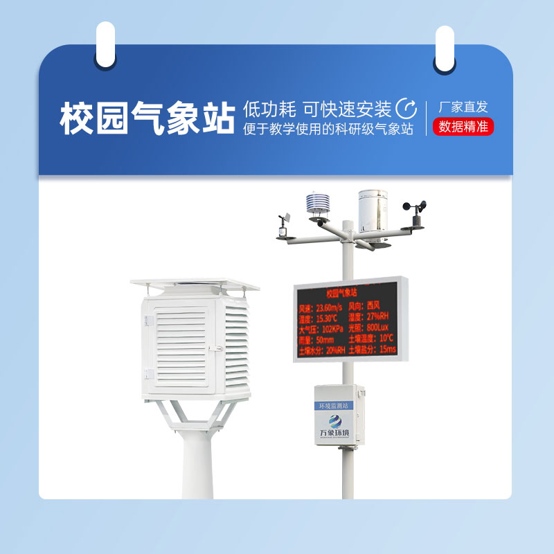 学校气象观测站的使用领域单单是校园吗？