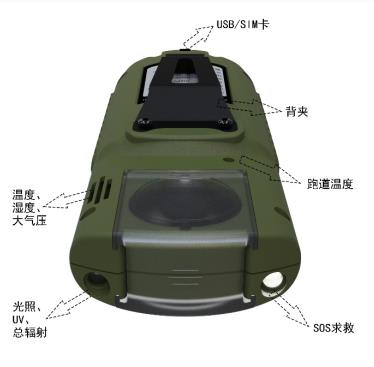 袖珍手持气象仪