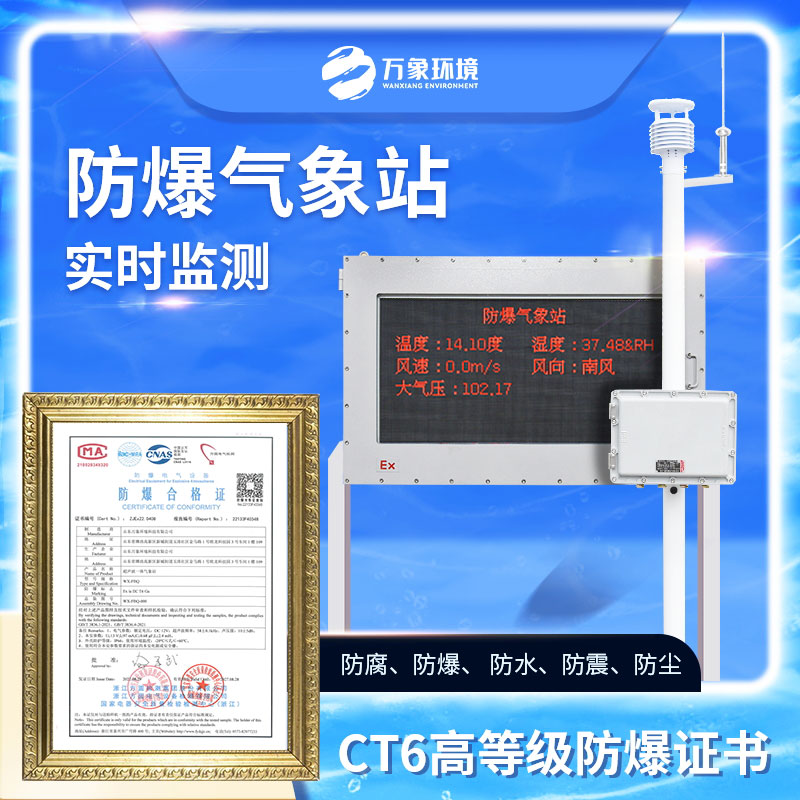 化工园区防爆气象站