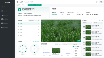 作物健康密码解析系统