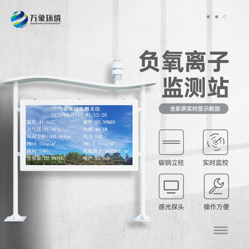 景区负离子监测系统