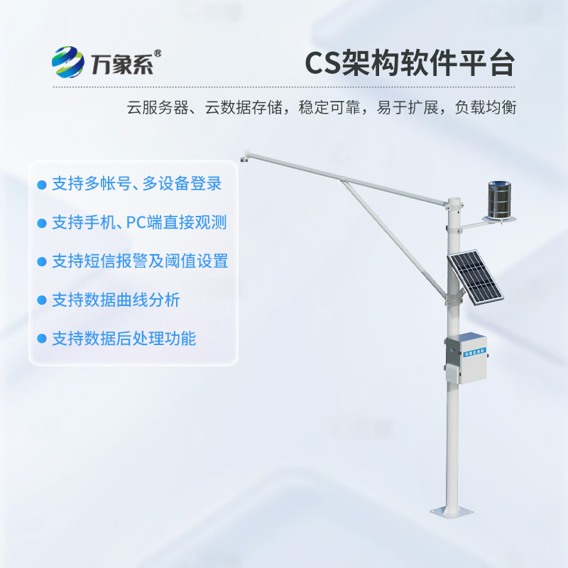 雷达雨量水位监测站