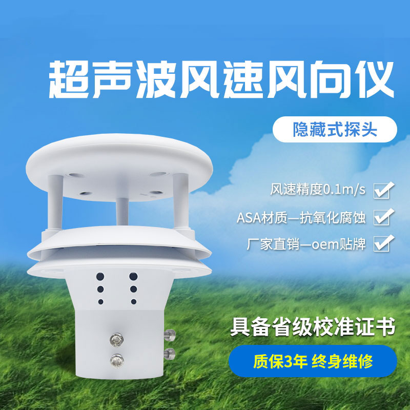 超声波风速风向传感器,高精度的风速风向数据提供 超声波风速风向传感器,高精度的风速风向数据提供