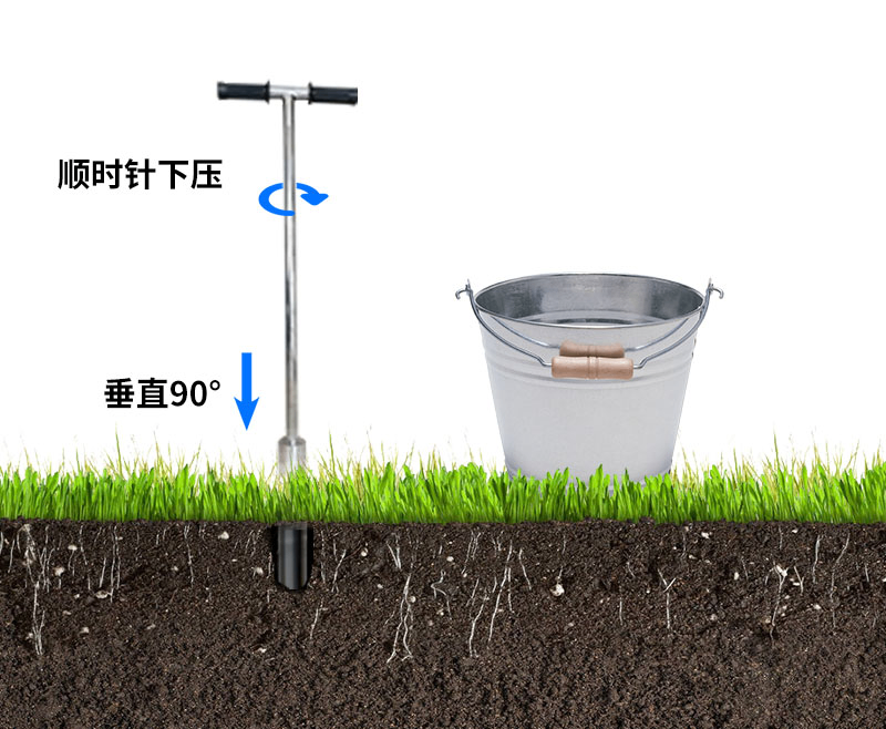 管式土壤温湿度传感器