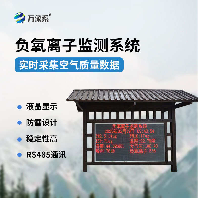 负氧离子监测站