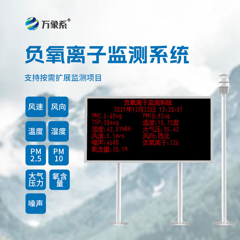 空气负氧离子监测站