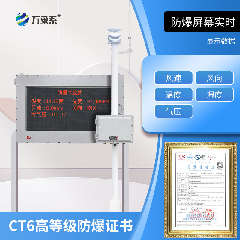 防爆工业小型气象站