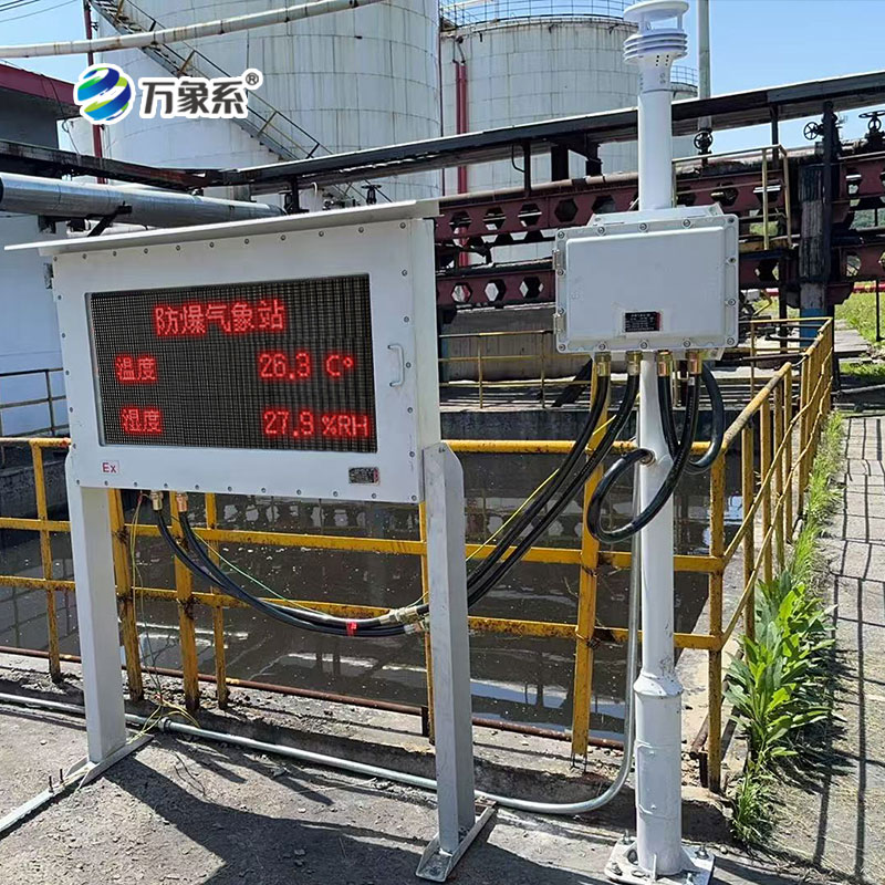 防爆气象站安装案例