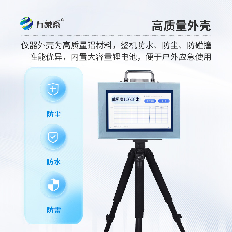 便携式能见度监测仪，不靠肉眼判浓雾？揭秘前向散射的测量魔法