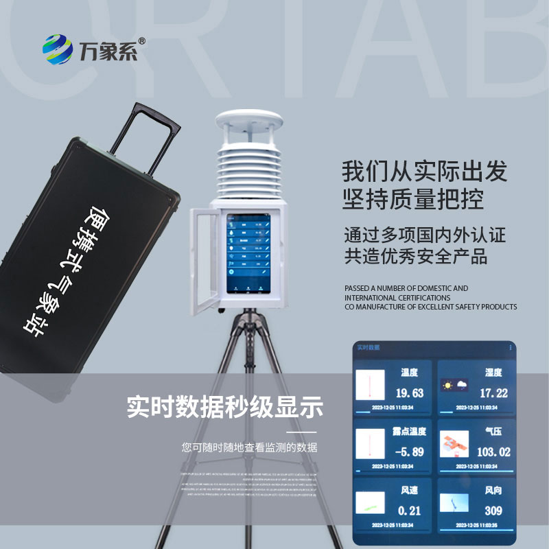 便携式小型气象站